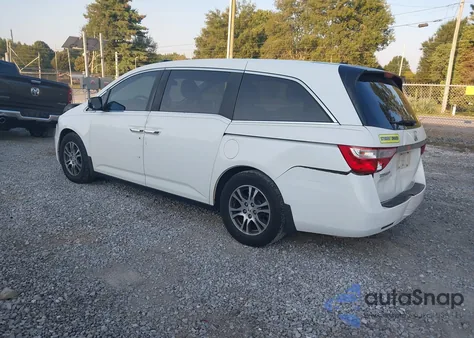 2013 Honda Odyssey Ex-L z USA, uszkodzony, nr VIN 5FNRL5H66DB051935